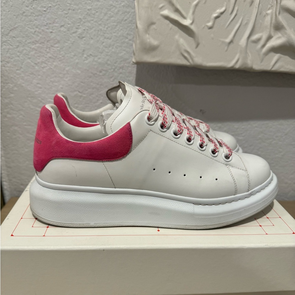 Pink/White Alexander McQueen Sneakers
